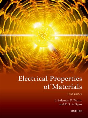 cover image of Electrical Properties of Materials